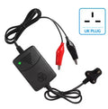 BATTERY TRICKLE CHARGER 12V 1300mA UK PLUG