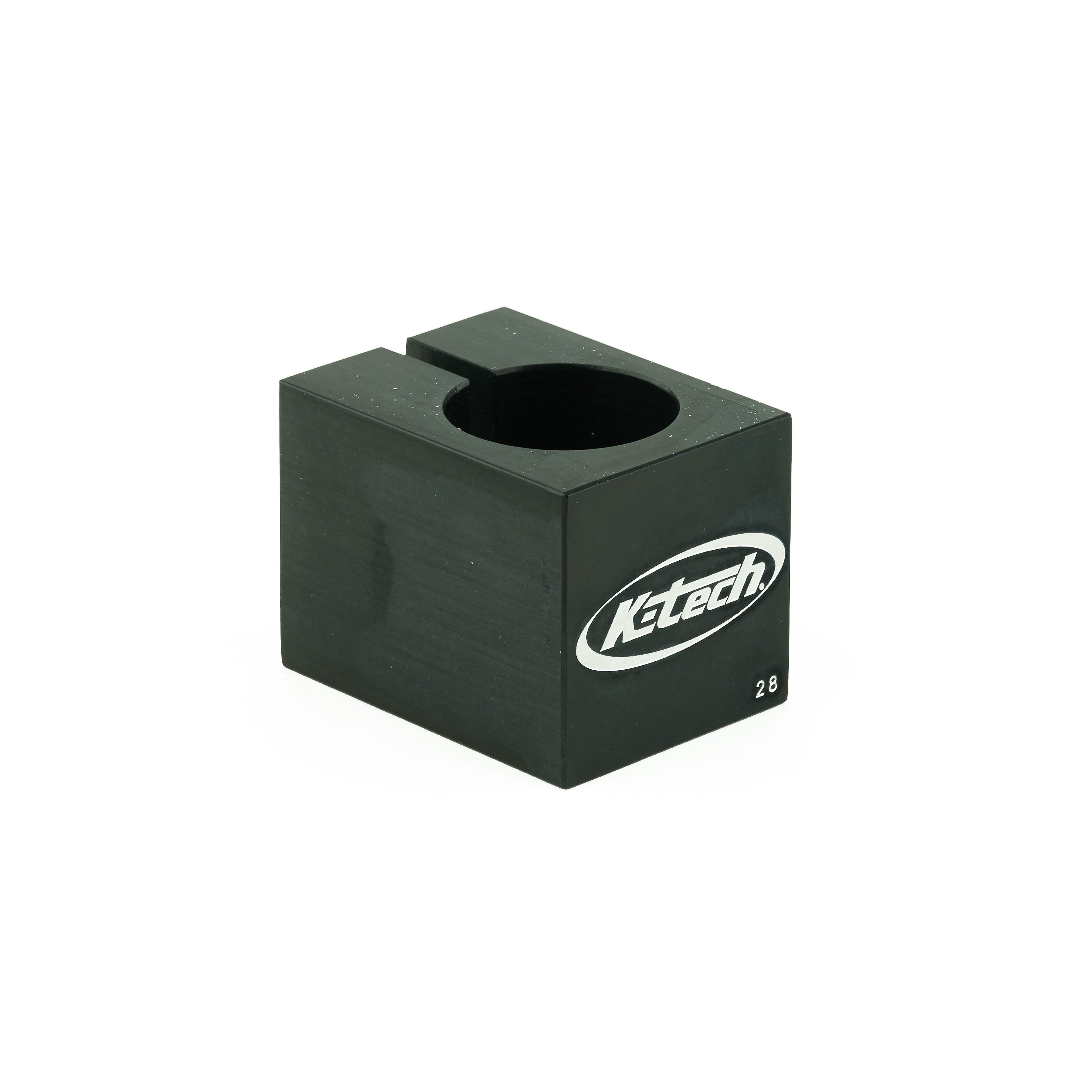 Front Fork Cartridge Tube Clamp 28mm, K-TECH 113-070-040 1-PIECE