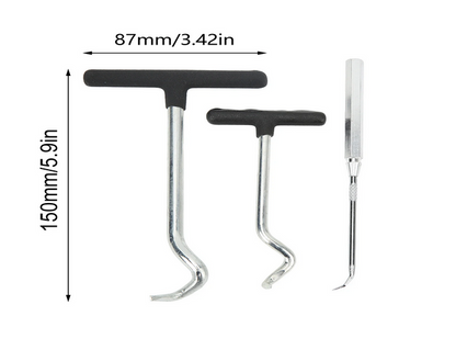 SET OF 3 OIL SEAL O-RINGS GREASE REMOVAL PULLER TOOLS