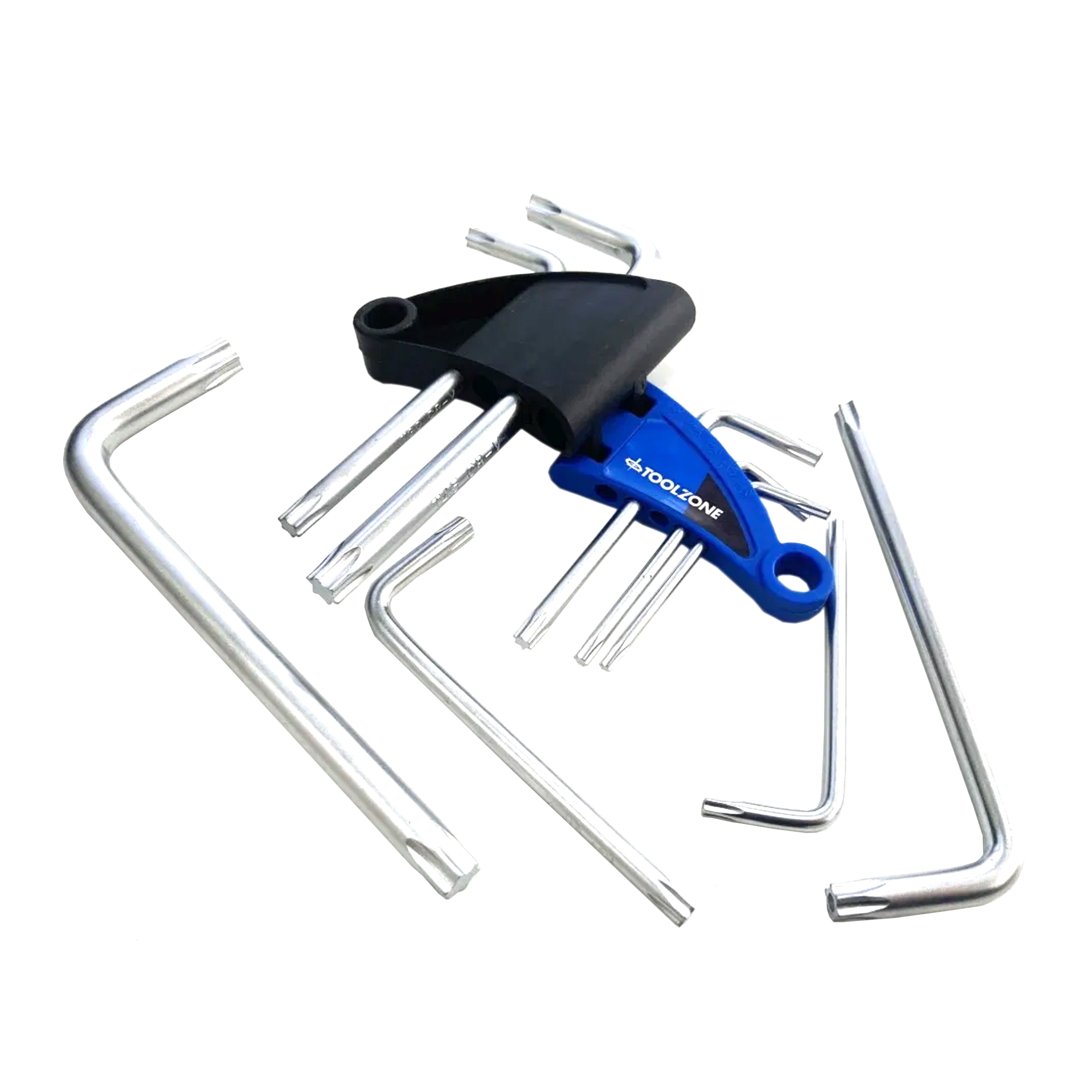 SHORT STAR KEY SET 9PC T10-T50 - TOOLZONE KDPSD073