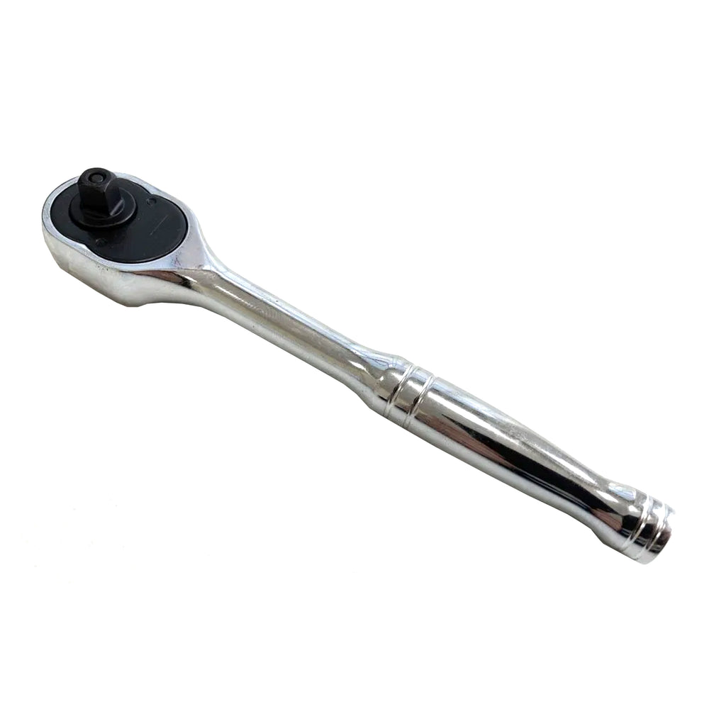 RATCHET HANDLE 1/4 DRIVE PROFESSIONAL POLISHED 150mm CRV QUICK RELEASE - TOOLZONE KDPSS052