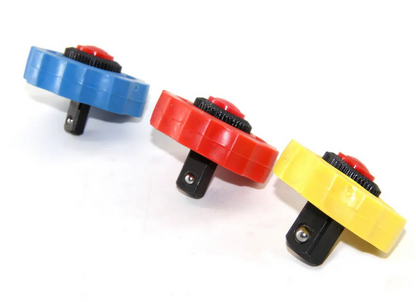 MINI PLASTIC PALM FINGER WRENCH REVERSIBLE RATCHET SOCKETS 1/4“ 3/8” 1/2”