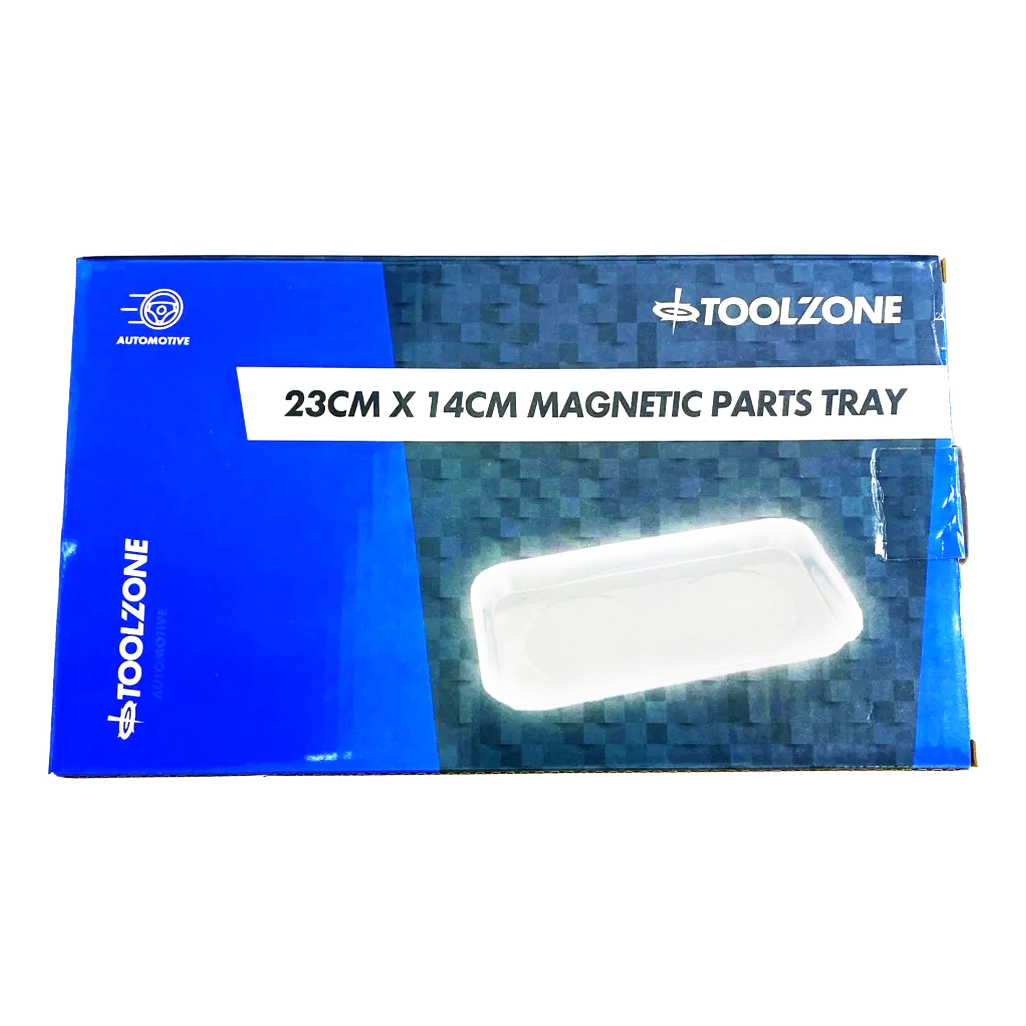 MAGNETIC PARTS TRAY STAINLESS STEEL 140 x 240mm - TOOLZONE KDPAU210