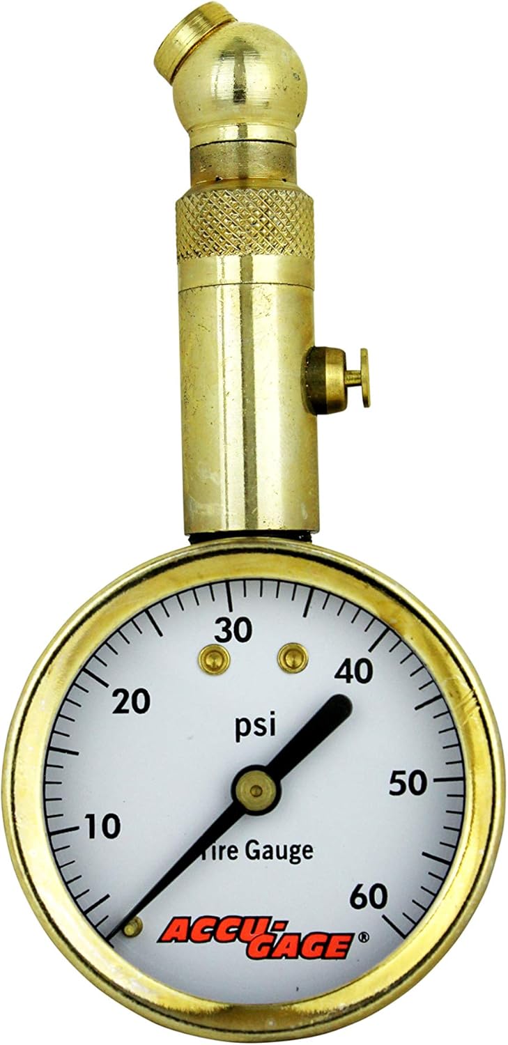 TYRE PRESSURE GAUGE 60 PSI, WITH BLEEDER SWIVEL ANGLE, S60XA