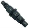 HEXAGON AXLE SPINDLE DRIVER REMOVAL TOOL 12, 14, 17, 19, 22, 24mm. 3/8 DRIVE