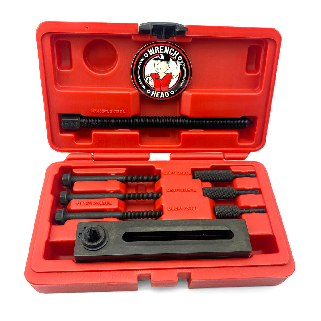 CRANK CASE SPLITTER PULLER TOOL WITH RED STORAGE BOX