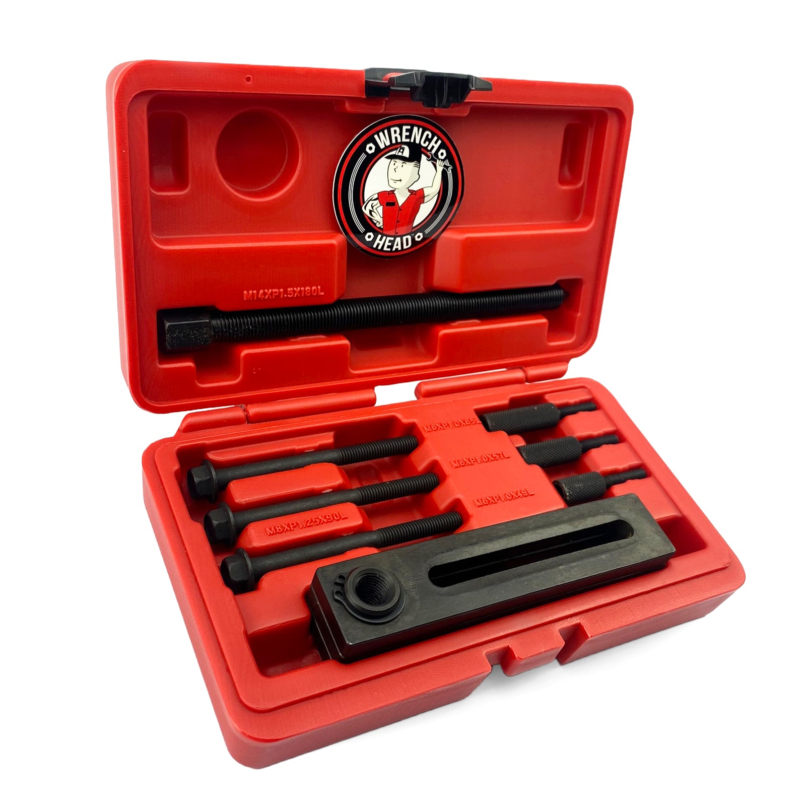 CRANK CASE SPLITTER PULLER TOOL WITH RED STORAGE BOX