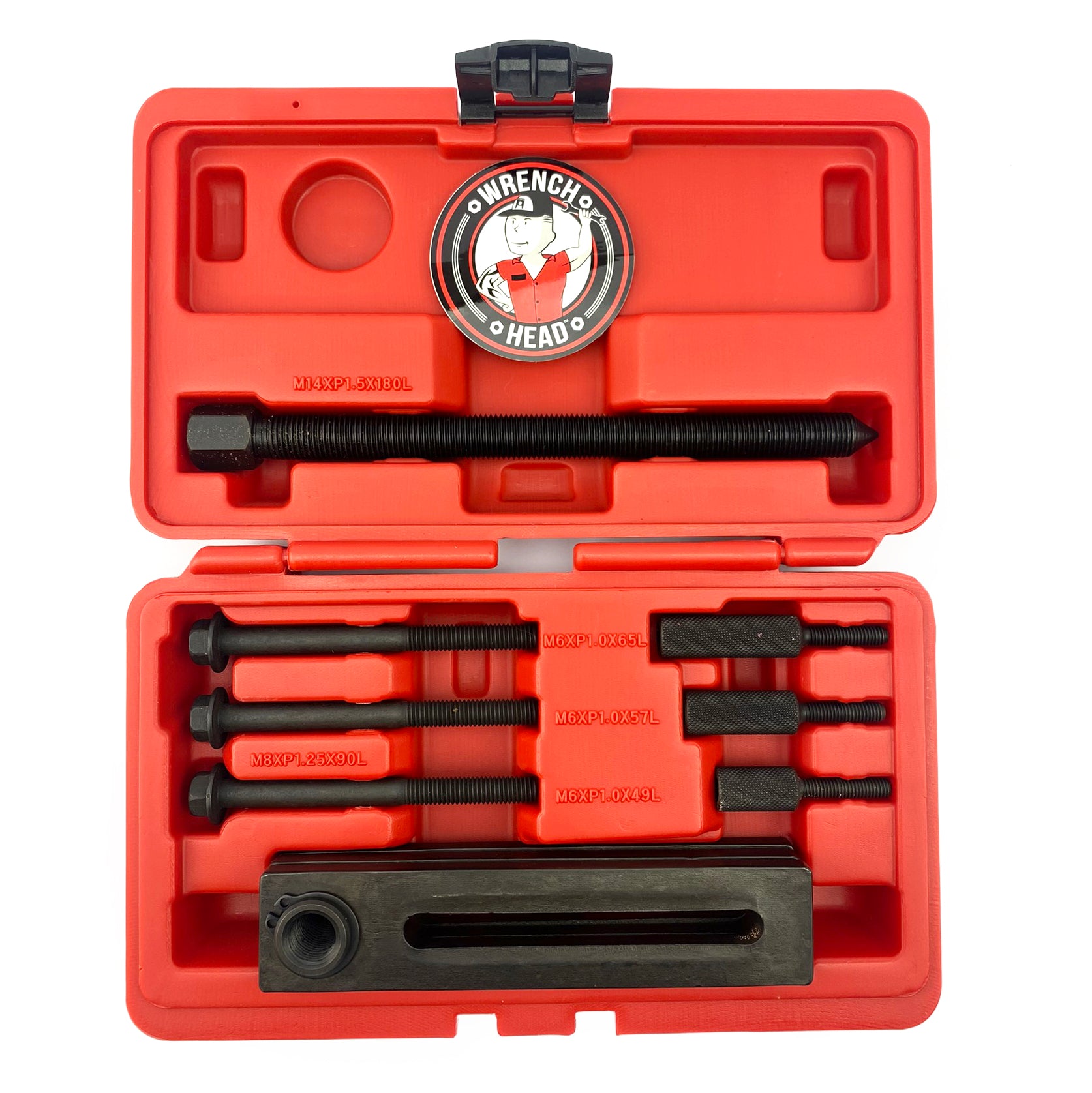 CRANK CASE SPLITTER PULLER TOOL WITH RED STORAGE BOX