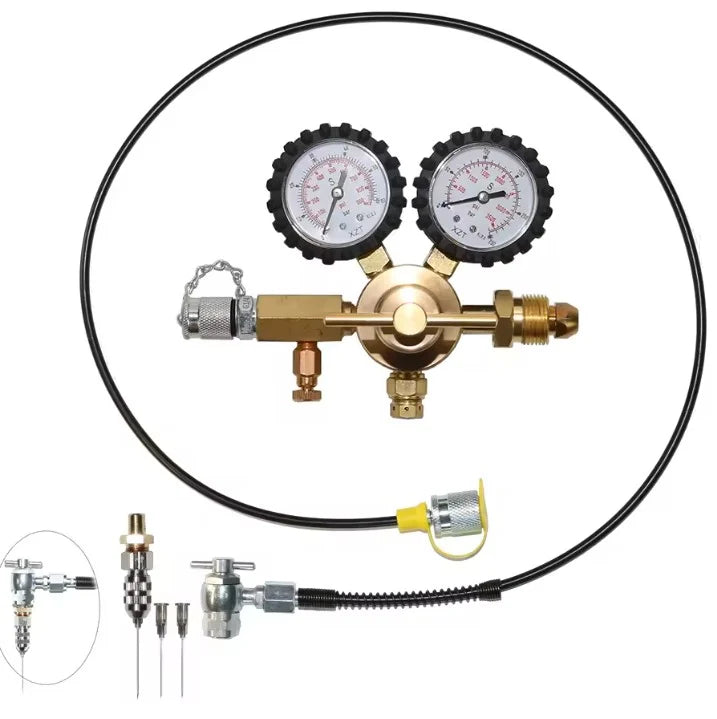 NITROGEN GAS FILL SYSTEM REGULATED CGA 580 CONNECTOR
