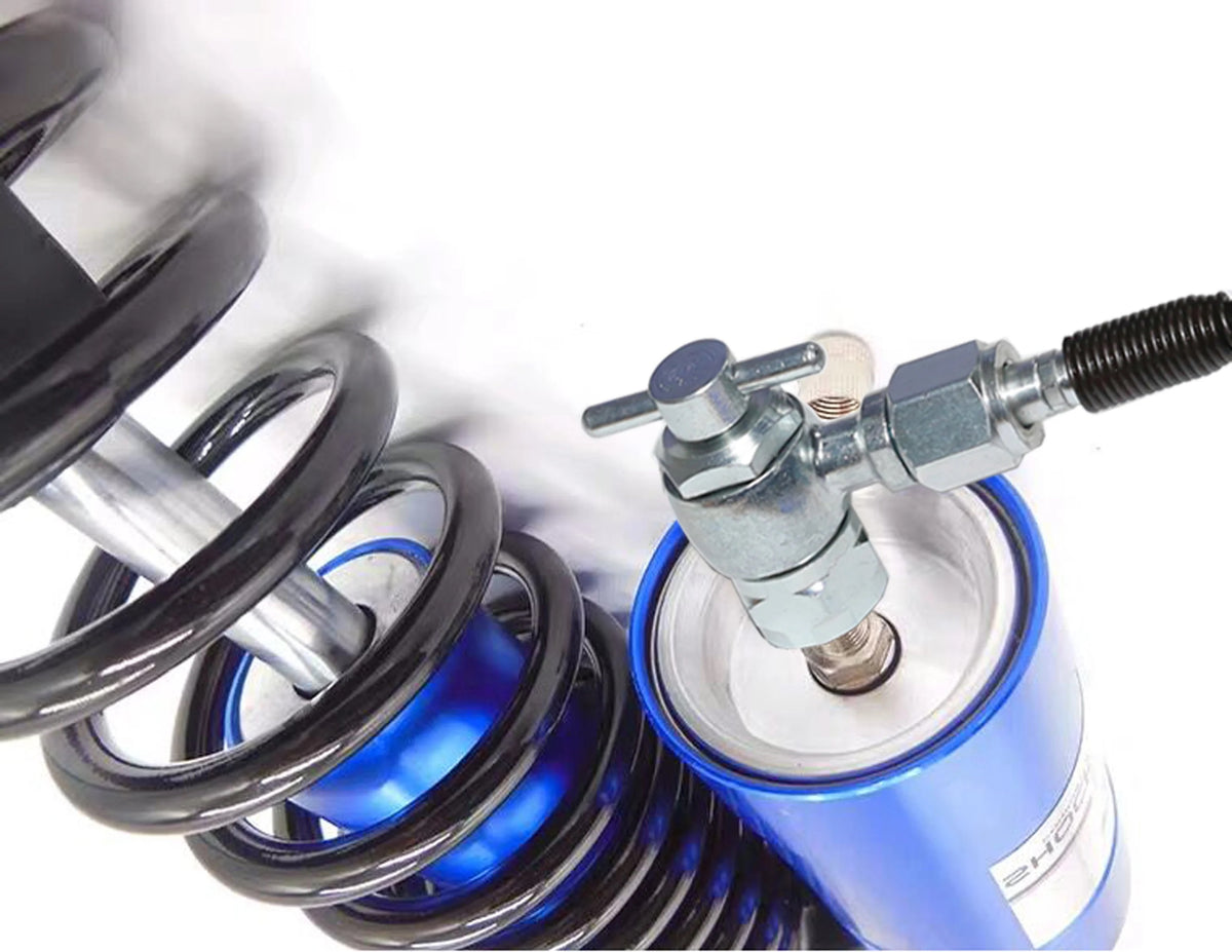 Fast Shock Charge REGULATED NITROGEN GAS FILL SYSTEM SHOCK SUSPENSION CHARGING TOOL KIT ...
