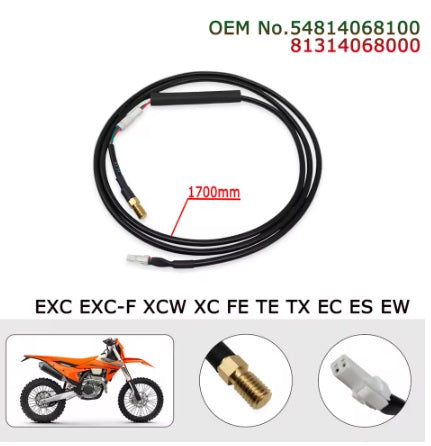 SPEED SENSOR CABLE 05-26 KTM HUSQVARNA HUSABERG GASGAS FE EXC XC-W XCF-W 54814068100
