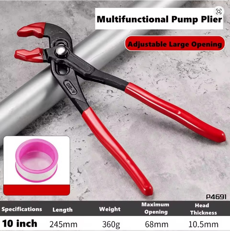 SOFT JAW ADJUSTING PLIERS 10 Goosenecks