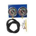 2 Pcs Motorcycle Carburettor Vacuum Gauges, Balancer Synchronizer Tool with Hose