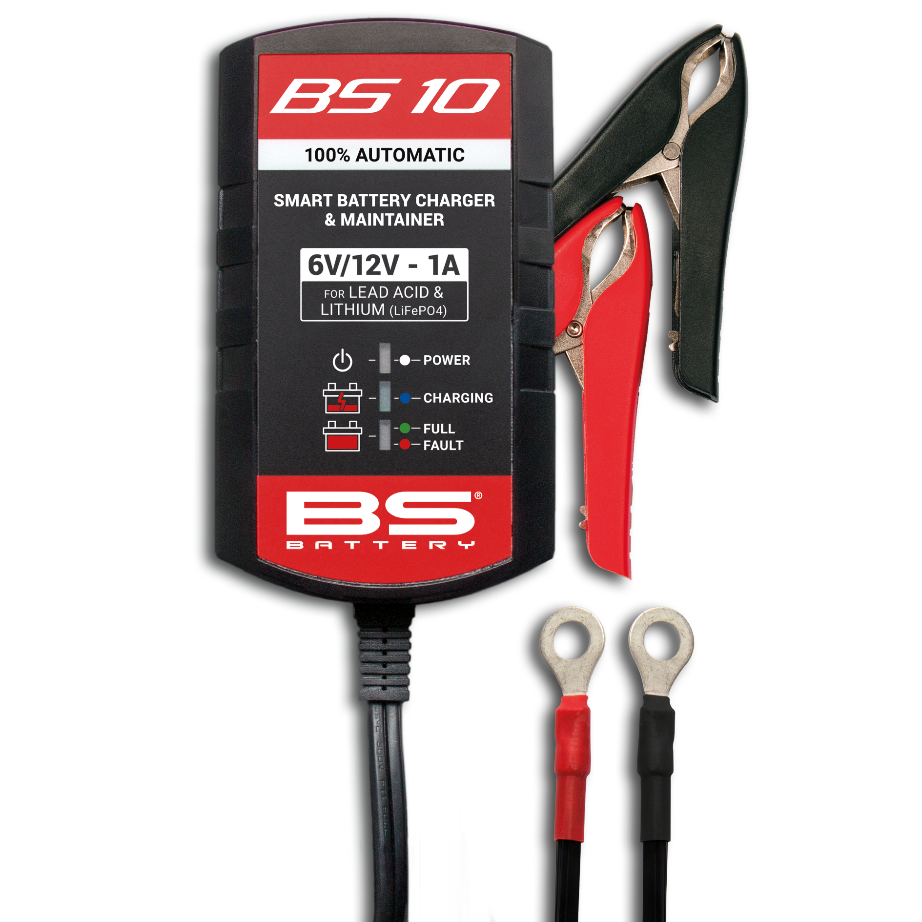 BATTERY CHARGER 6V/12V, 1A, BS10 CHARGER,700516, 12V & 6V, !!! *** EU SOCKET *** !!!