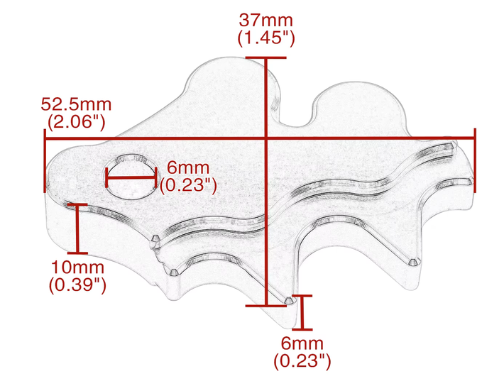 SPROCKET JAMMER TOOL UNIVERSAL MOTORCYCLE ATV CNC ALUMINUM ALLOY