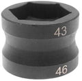 43mm-46mm DOUBLE HEAD PULLEY NUT 1/2 DRIVE GY6 NUT SLEEVE BELT CLUTCH REMOVAL