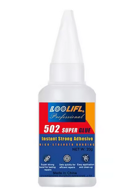 INSTANT GLUE LOOLIFL SUPER 502 20ml EXTRA STRONG FAST DRY CYANOACRYLATE ADHESIVE