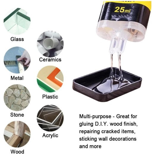 EPOXY RESIN CLEAR SYRINGE 25ml