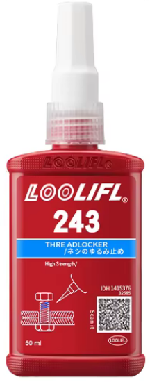 243 THREAD LOCK TIGHT 50ml BLUE MEDIUM STRENGTH
