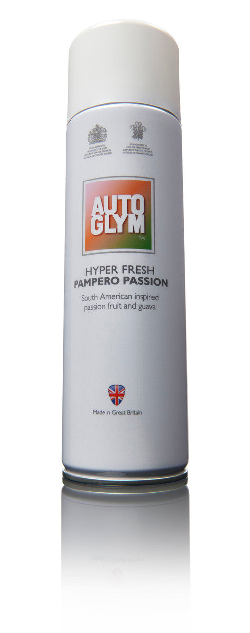 HYPERFRESH PAMPERO PASSION AIR-FRESHENER AEROSOL 450ML AUTOGLYM 77PP012B