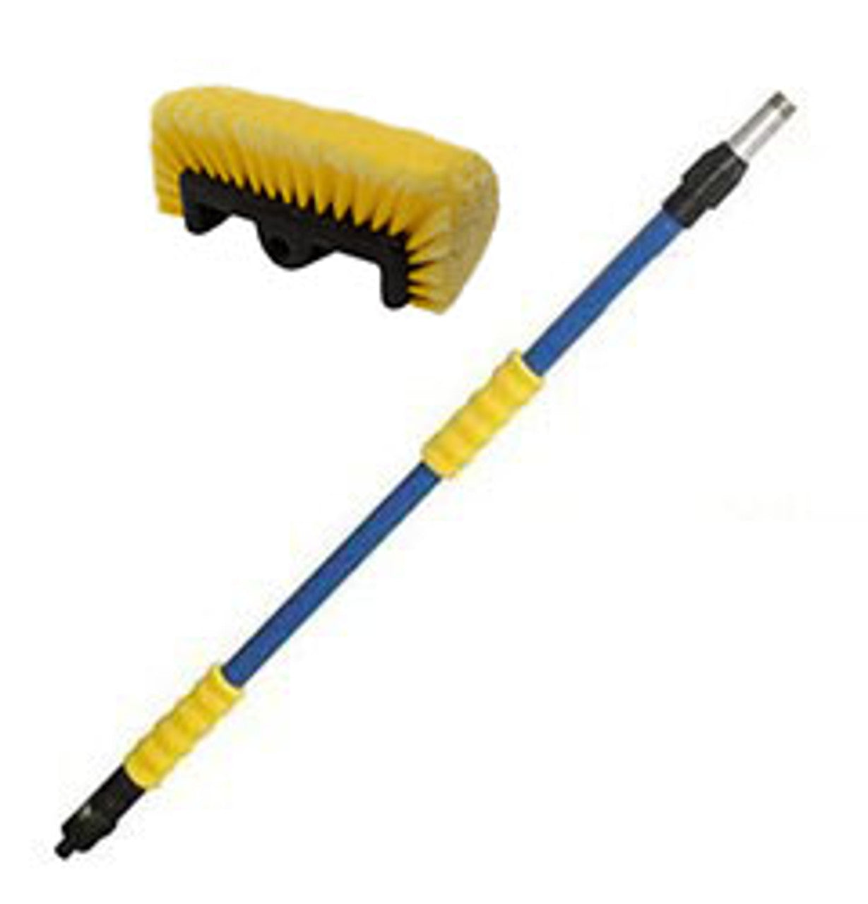 TELESCOPIC POLE & 10 CLEANING BRUSH HEAD AUTOGLYM BRUSHPOLE