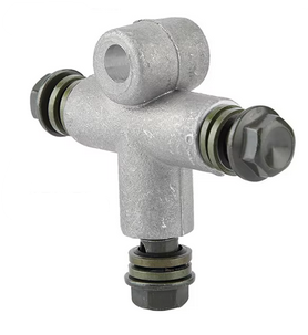 HYDRAULIC 3-WAY COUPLING TEE BRAKE HOSE ADAPTOR PIPE FITTING 10mm