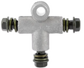 HYDRAULIC 3-WAY COUPLING TEE BRAKE HOSE ADAPTOR PIPE FITTING 10mm