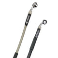 HOSE REAR BRAKE SILVER / BLK, VENHILL H02-2-049/P, CRF250R 2025, CRF450R 2023-25
