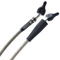 HOSE FRONT BRAKE SILVER / BLK, VENHILL Y01-1-073/P-CL
