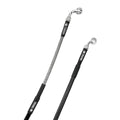 HOSE REAR BRAKE SILVER / BLK, VENHILL Y01-2-035/P-CL