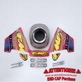 TURBINE CORE 2.1 REPLACEMENT SLASH CUT STAINLESS END CAP CONE 1.375