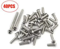40pcs. Full Fairing Bolt Screws Nut Repair Kit BMW R1100 RT R 1100 R1100RT 1100RT 1996 - 2001 1998 1999 2000 Stainless Steel