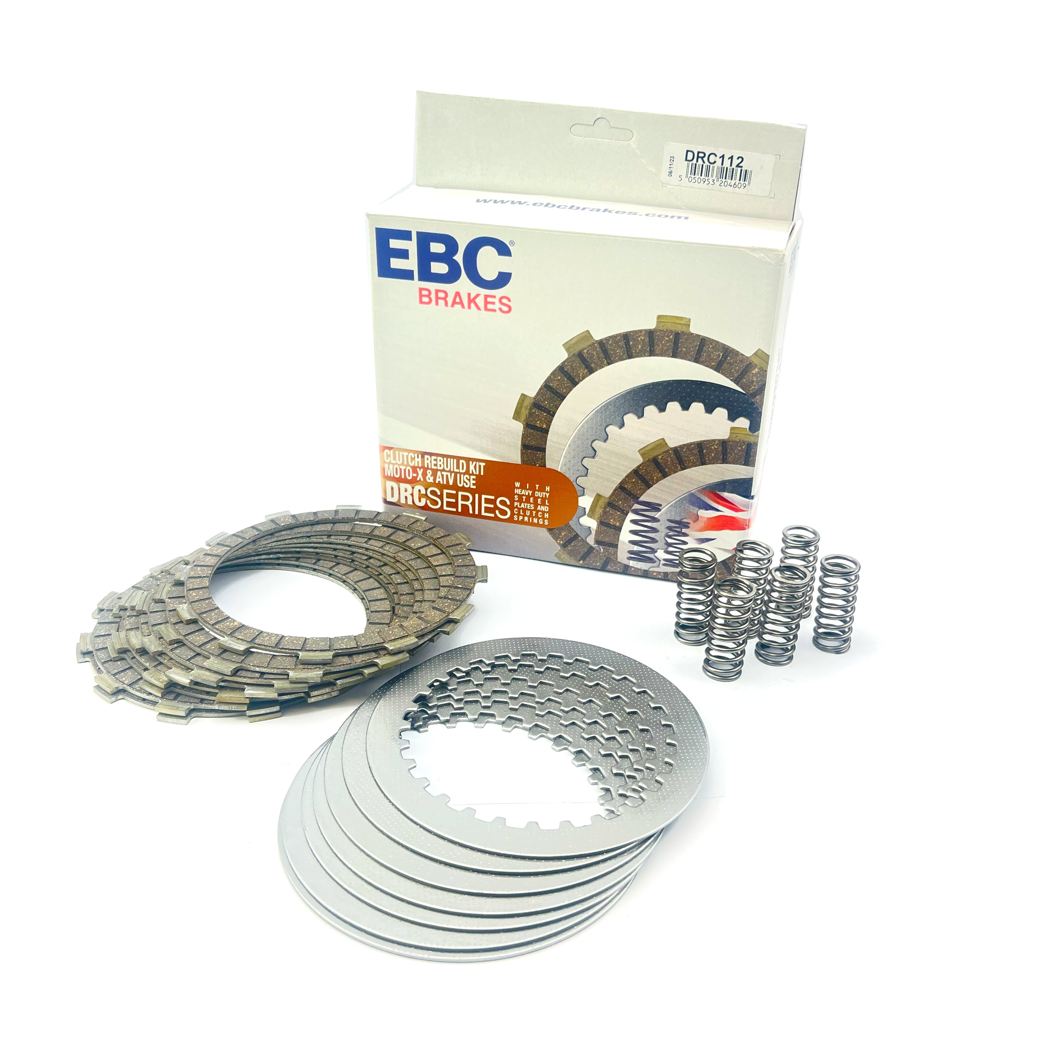 CLUTCH PLATE KIT EBC 2002-2003 2006-2008 HONDA CRF450 DRC112