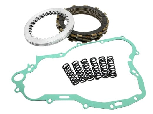 CLUTCH PLATE KIT WITH GASKET 2002-2018 YAMAHA YZ250 MX-03567H 4X7-16325-00-00