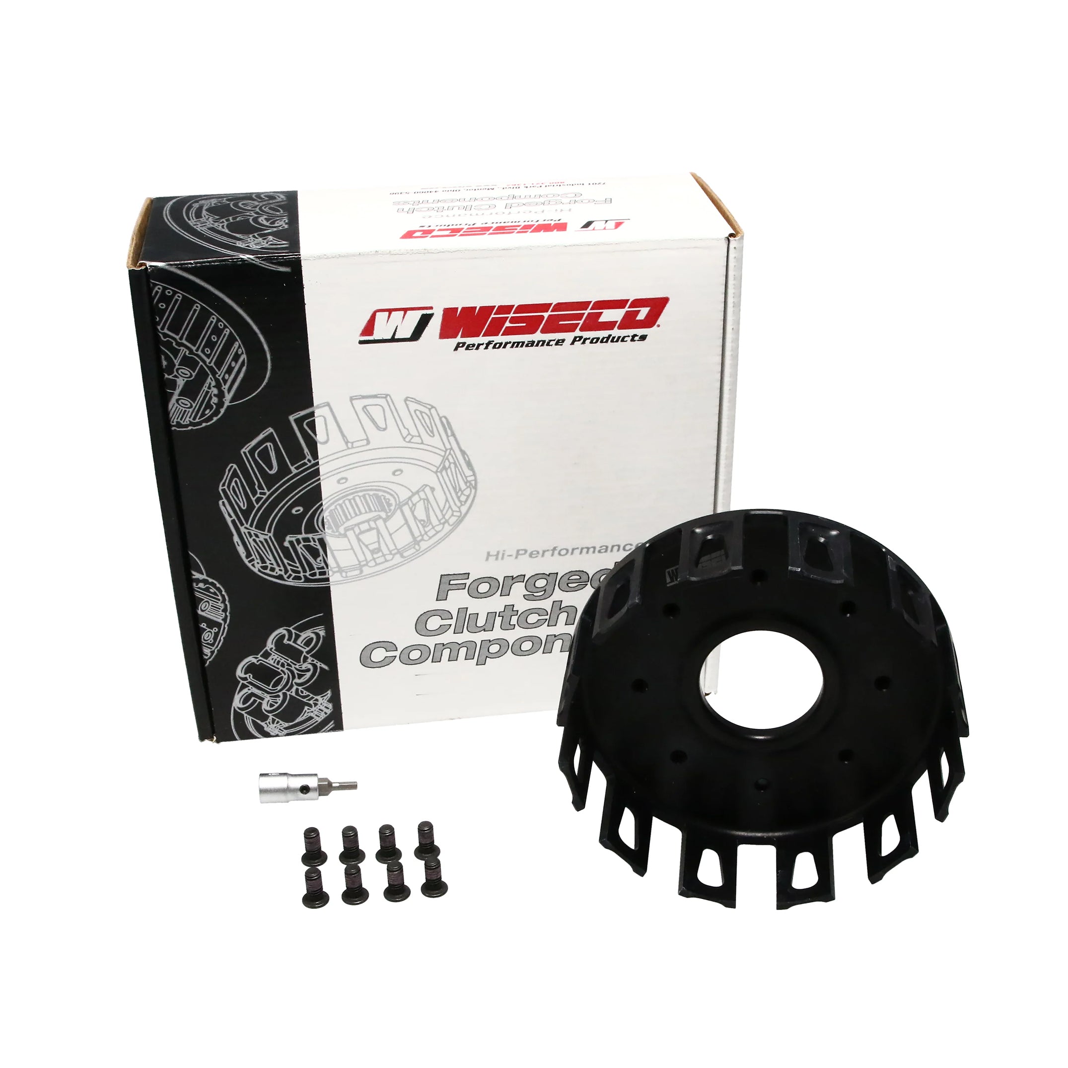 CLUTCH BASKET CRF450 CR250, WISECO WPP3009 HONDA MX