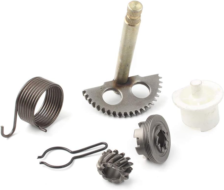 KICK START SPINDLE GEAR AND SPRING SET YAMAHA PW50 3L5-15601-00-00 3L5-15631-00-00