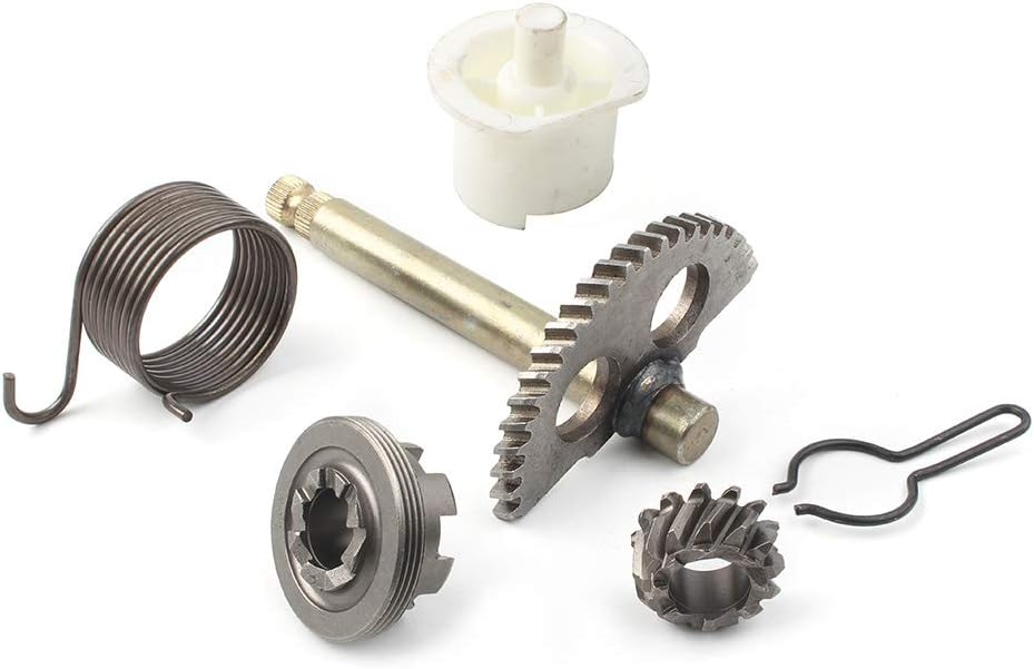 KICK START SPINDLE GEAR AND SPRING SET YAMAHA PW50 3L5-15601-00-00 3L5-15631-00-00