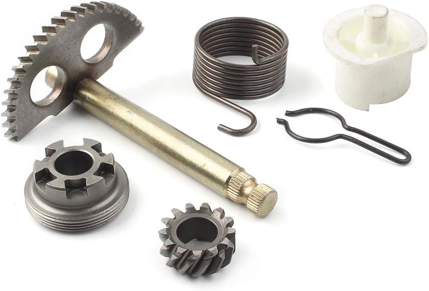 KICK START SPINDLE GEAR AND SPRING SET YAMAHA PW50 3L5-15601-00-00 3L5-15631-00-00