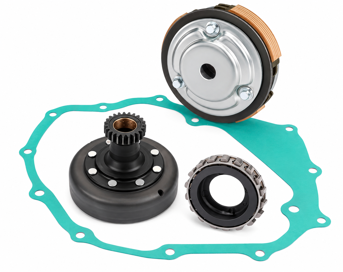 CENTRIFUGAL CLUTCH KIT 90-23 HONDA RECON ES SPORTRAX FOURTRAX TRX 200 250 23T 22400-HM8-A41