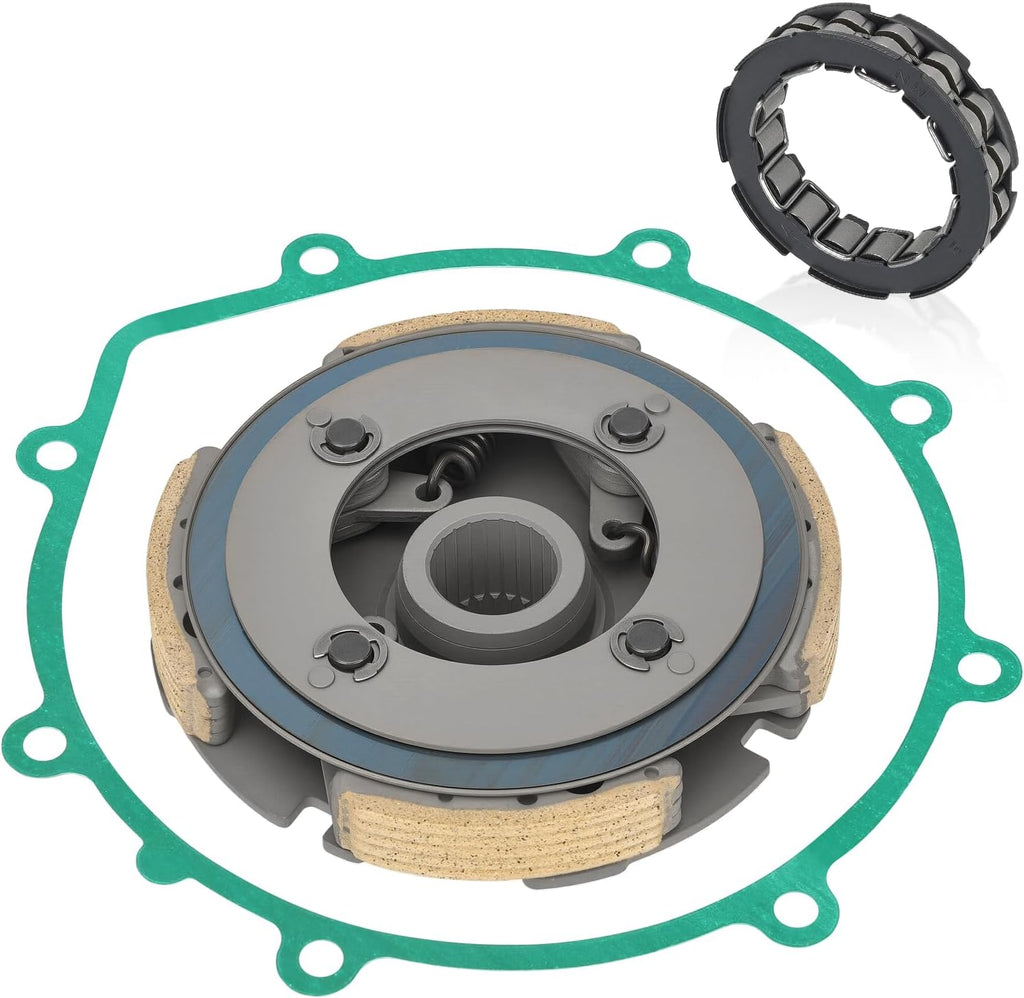 Wet Clutch Carrier & One Way Bearing w/ Gasket Yamaha Bruin Grizzly Wolverine 350 YFM350 2004-2012 5UH-16620-00-00