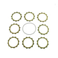 CLUTCH FRICTION PLATE SET SX-F450 13-22, ATHENA P40230020, WITH GASKET