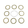 CLUTCH FRICTION PLATE SET KTM SX250 13-16, ATHENA P40230021, WITH GASKET