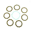 CLUTCH FRICTION PLATE SET KTM SX125 98-15, ATHENA P40230036, WITH GASKET