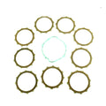 CLUTCH FRICTION PLATE SET KTM SX250 94-02, ATHENA P40230037, WITH GASKET