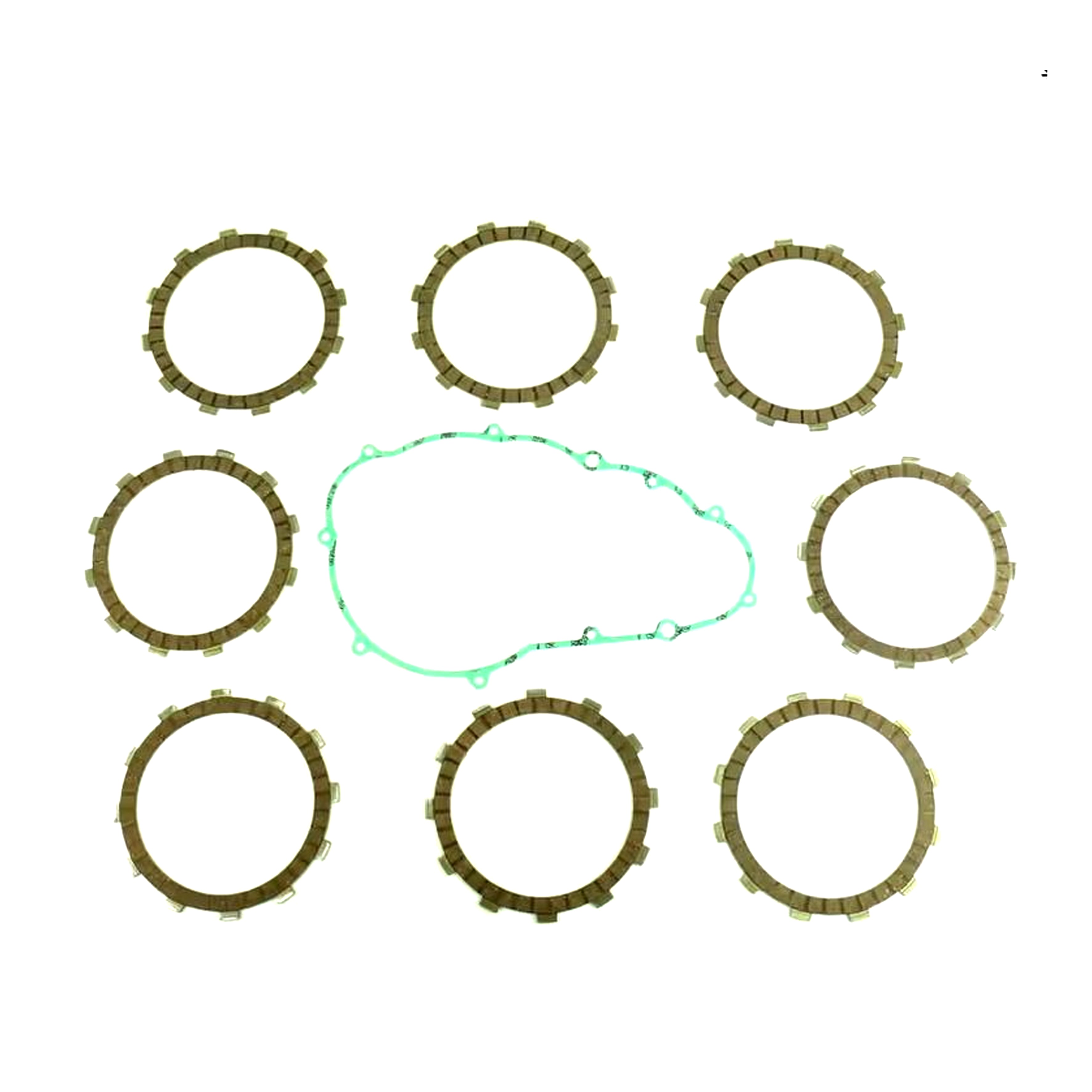 CLUTCH FRICTION PLATE SET KTM LC4 400 98-01, ATHENA P40230042, WITH GASKET