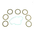 CLUTCH FRICTION PLATE SET KTM SX450 04-05, ATHENA P40230043, WITH GASKET