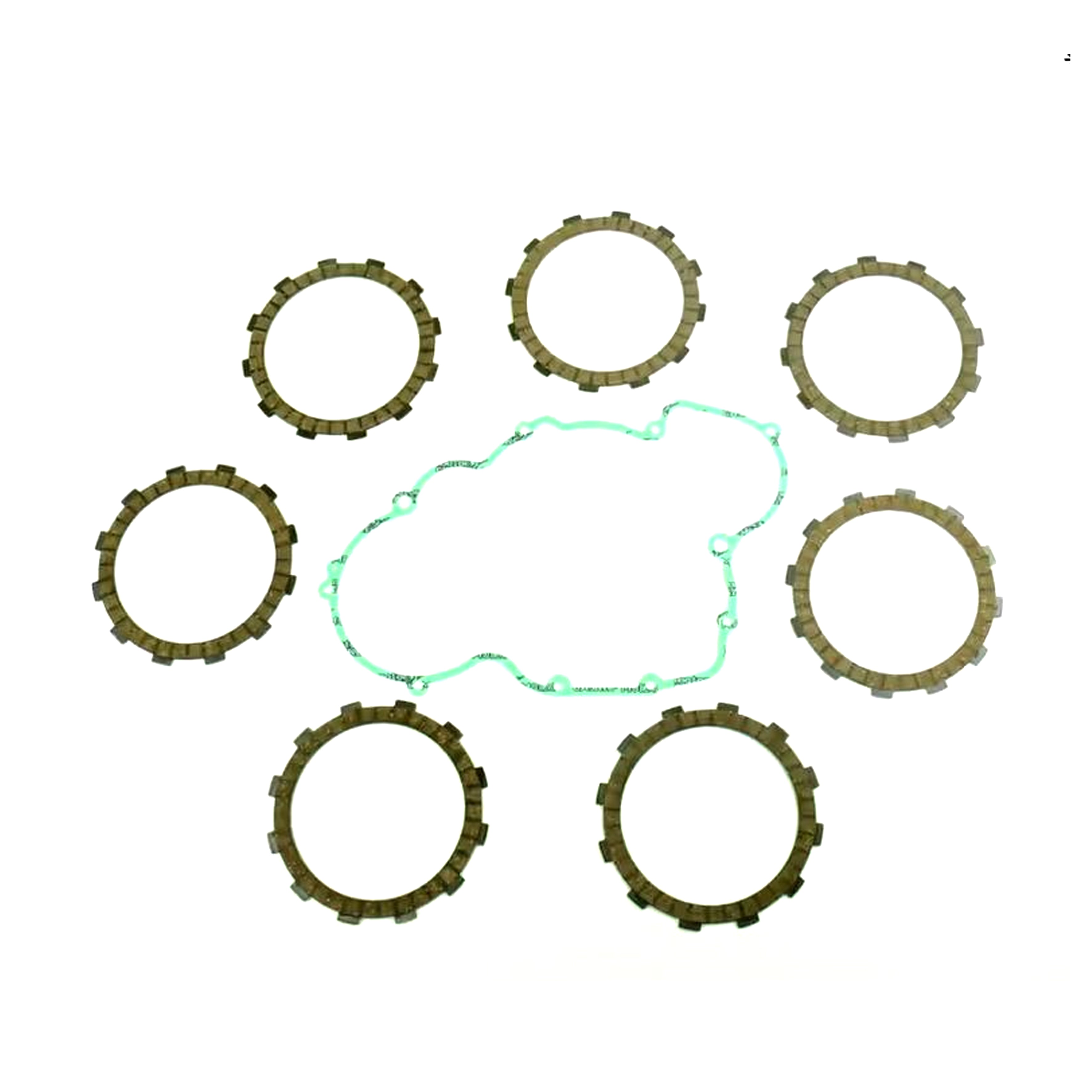 CLUTCH FRICTION PLATE SET KTM SX450 06, ATHENA P40230047, WITH GASKET