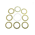 CLUTCH FRICTION PLATE SET HONDA CRF250R 08-09, ATHENA P40230057, WITH GASKET