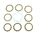 CLUTCH FRICTION PLATE SET YAMAHA WR400F 98-99, ATHENA P40230073, WITH GASKET
