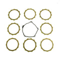 CLUTCH FRICTION PLATE SET KAWA KX250F 17-20, ATHENA P40230081, WITH GASKET